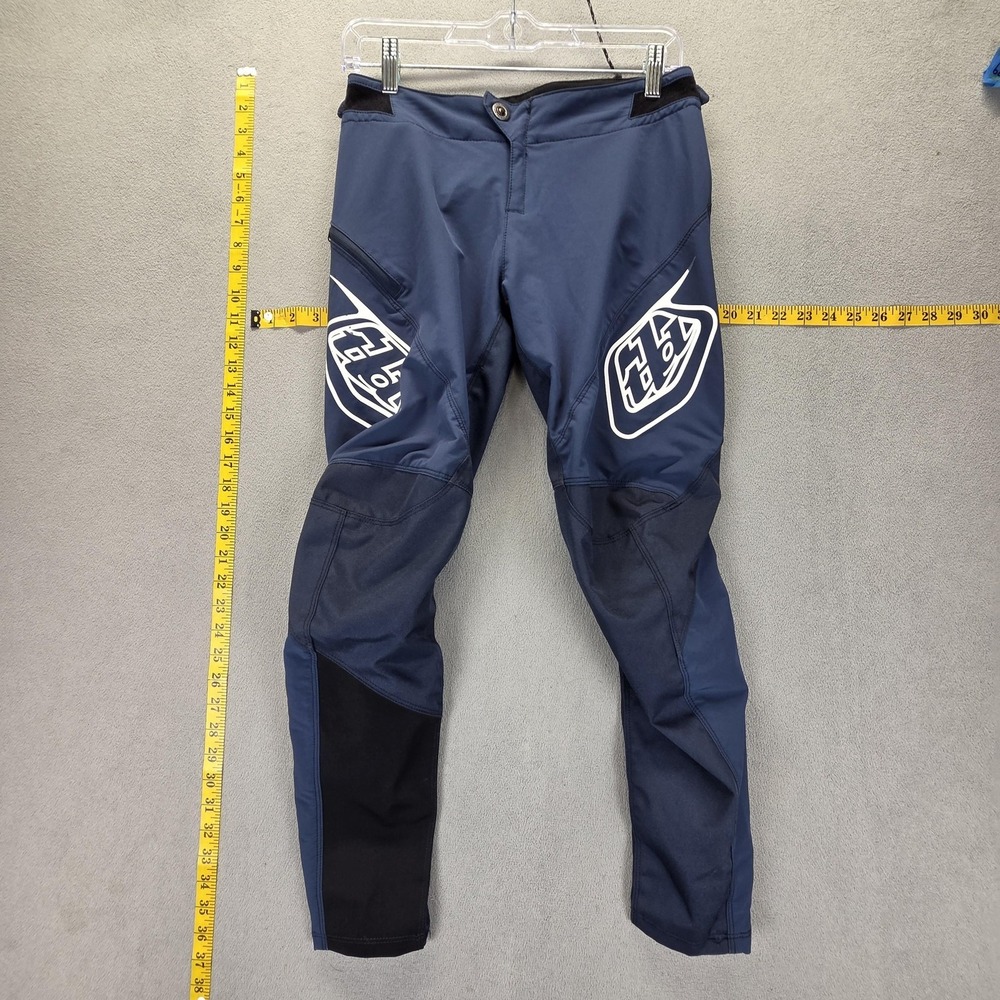 Troy Lee Designs Pants Boys Y28 Blue‎ Sprint Track Cycling Bicycle BMX MTB